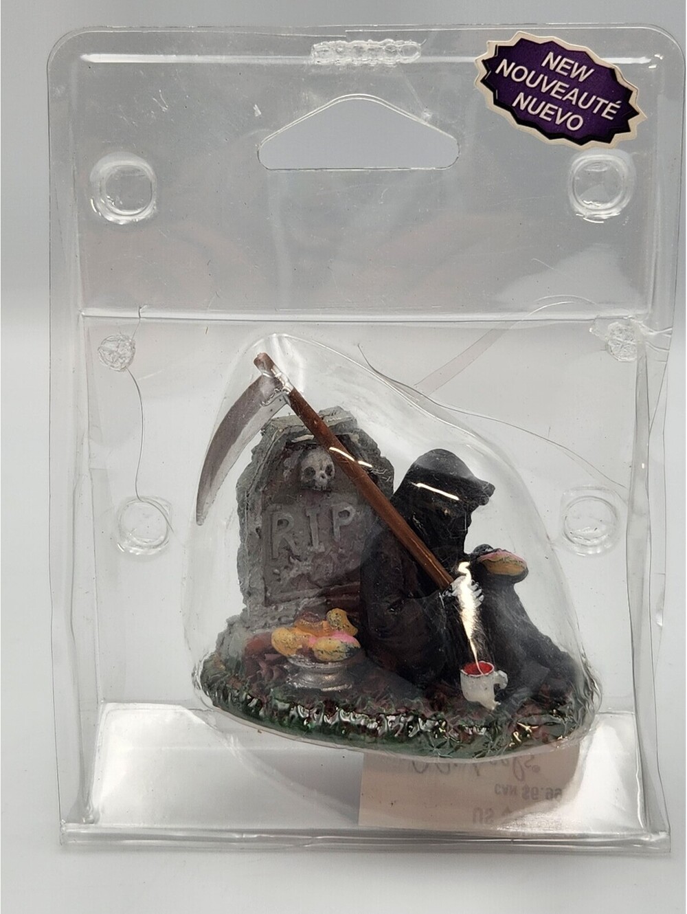 Michael's Grim Reaper Coffee Break Figurine Halloween Decor - Q6